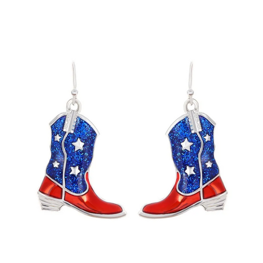 Rhinestone 4th of July cowboy boots