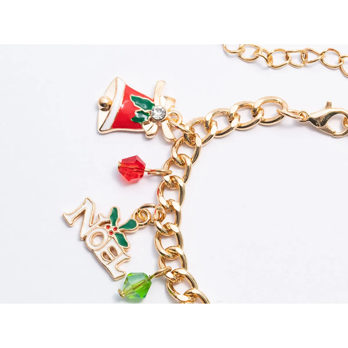 Festive Christmas Charm Bracelet