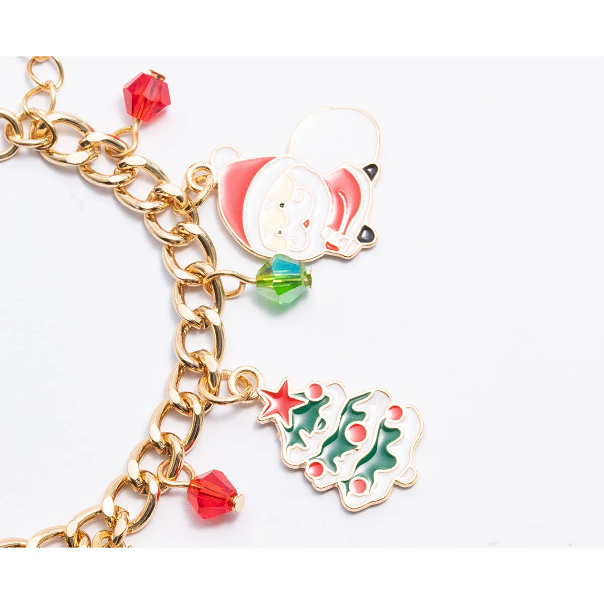 Festive Christmas Charm Bracelet