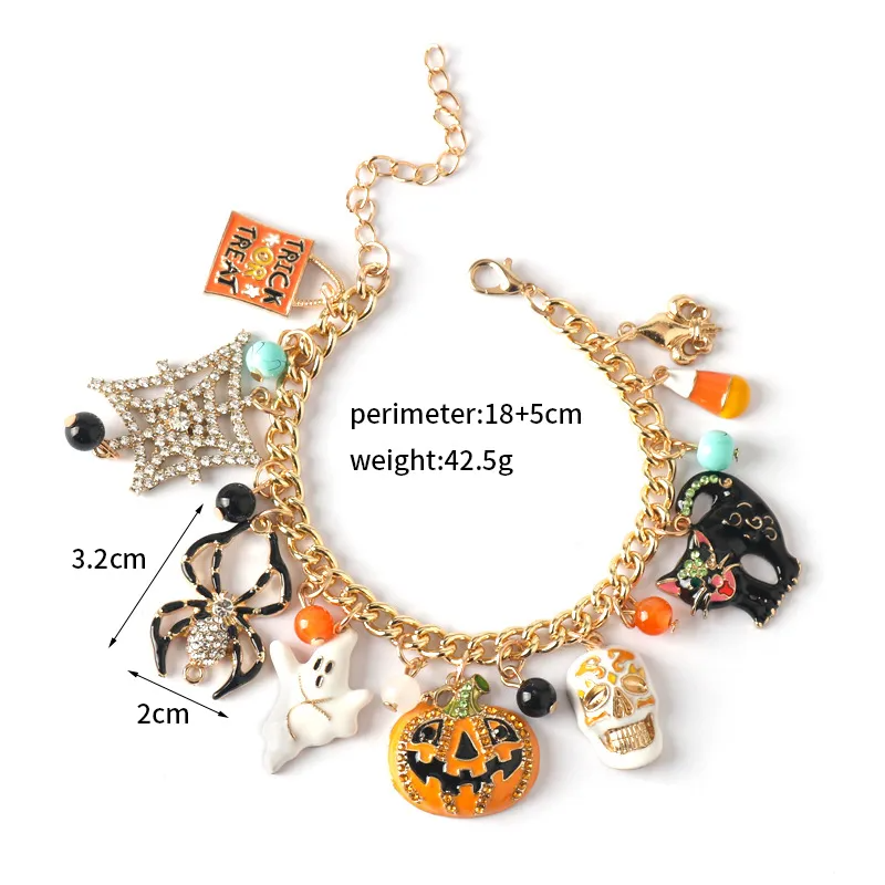 Halloween Charm Bracelet